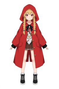 赤ずきん　金髪